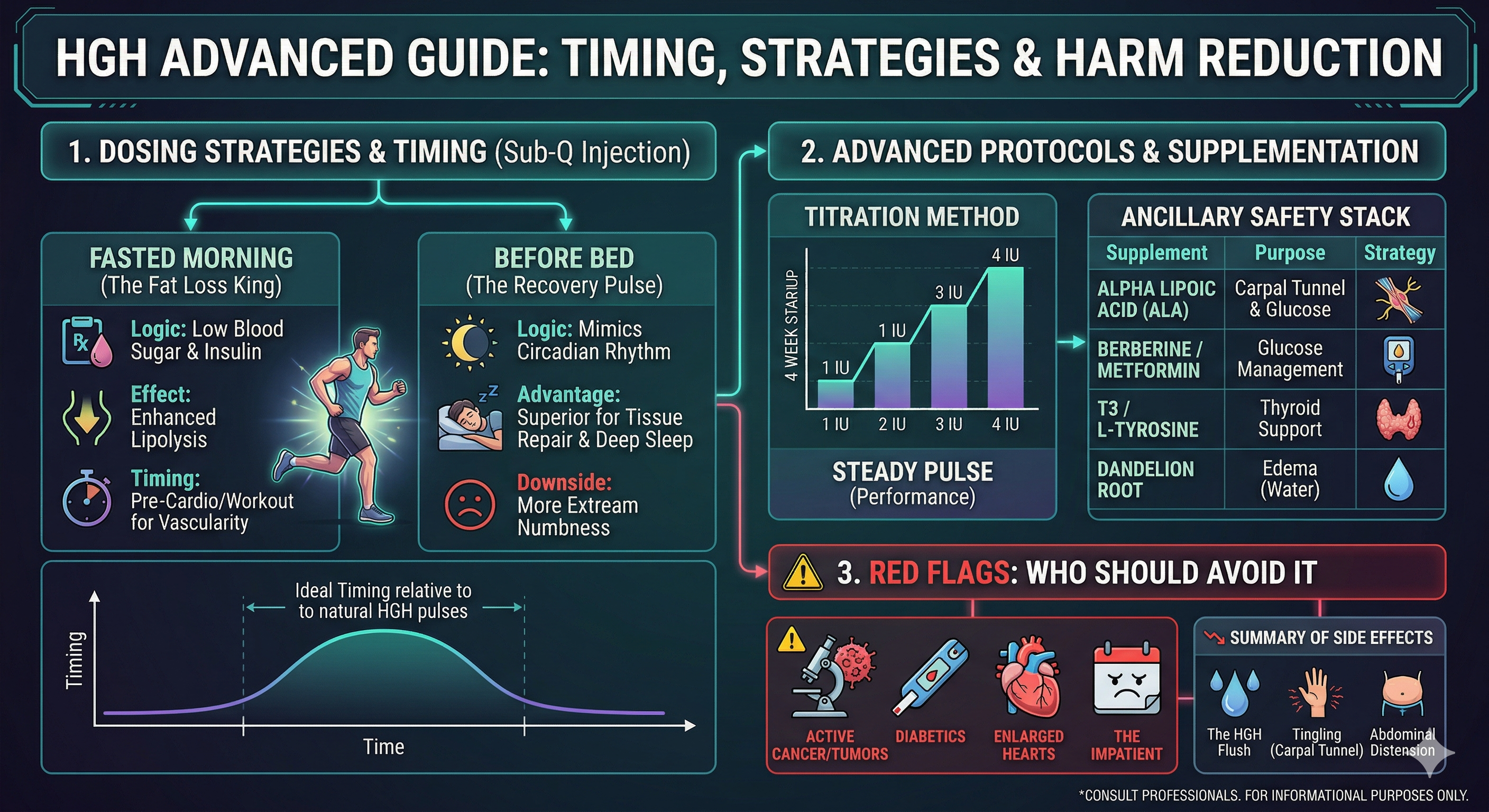 HGH (Human Growth Hormone) Somatropin IGF-1 Peptides Hyperplasia Lipolysis Anti-Aging Recovery Fat Loss Agents